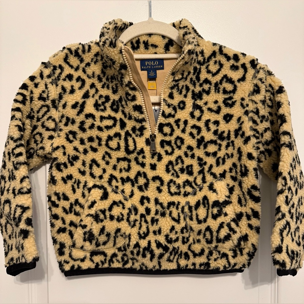 Polo by Ralph Lauren Kids Animal Print Fleece Hoodie